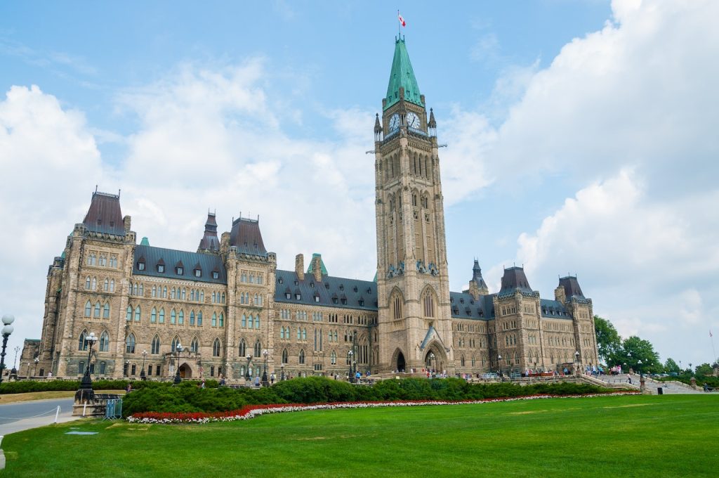 Parliament buildings in